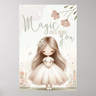 Poster Magic lives inside you