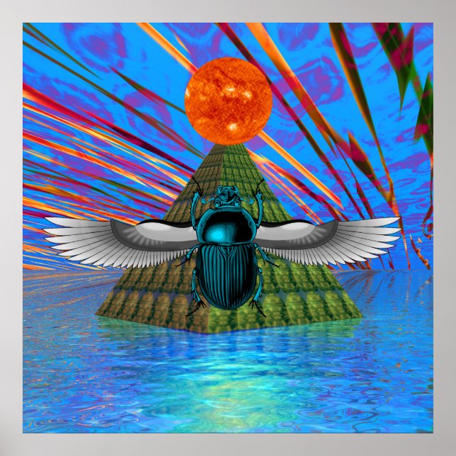 Poster Magic Scarab (Devant)