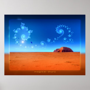 Poster magical Uluru