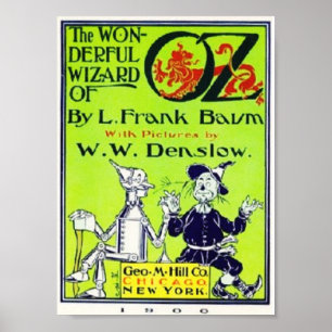 Poster Magicien d'Oz merveilleux