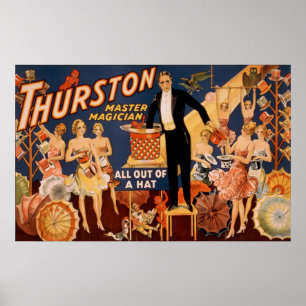 Poster Magicien principal de Thurston