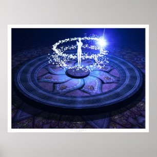 Poster Magie blanche