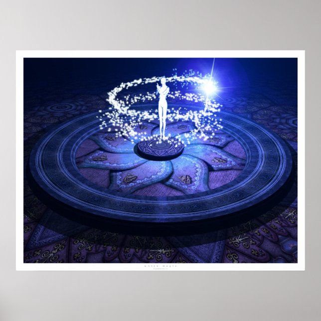 Poster Magie blanche (Devant)