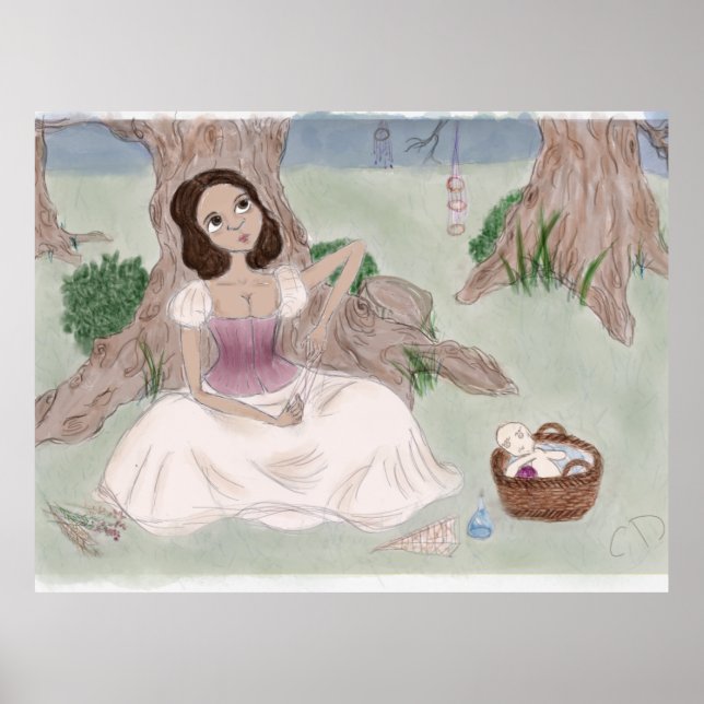 Poster Magie blanche (Devant)