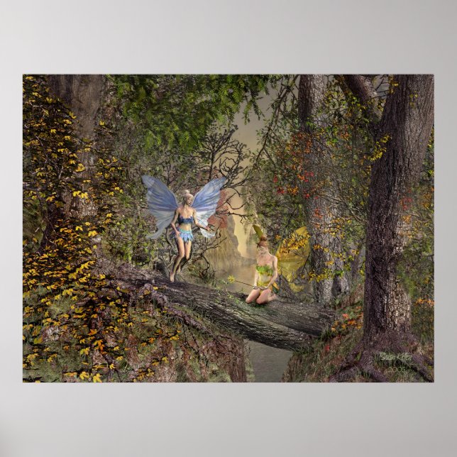 Poster Magie d'automne (Devant)