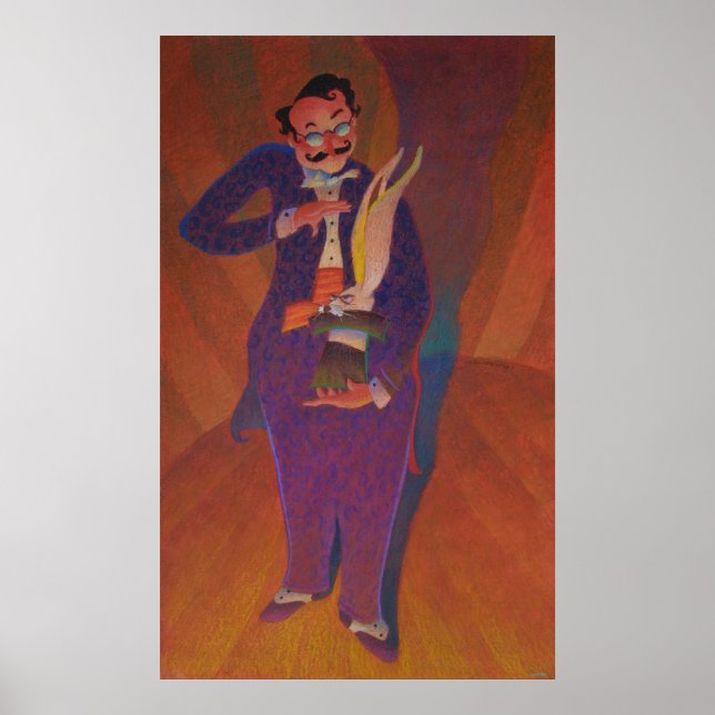 Poster Magie de lapin (Devant)