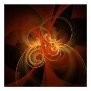 Poster Magie du matin Art Abstrait