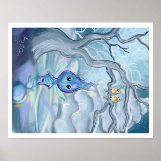 Poster Magie hivernale (Devant)