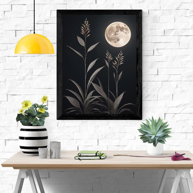 Poster Magie Minimaliste Lune (Créateur téléchargé)