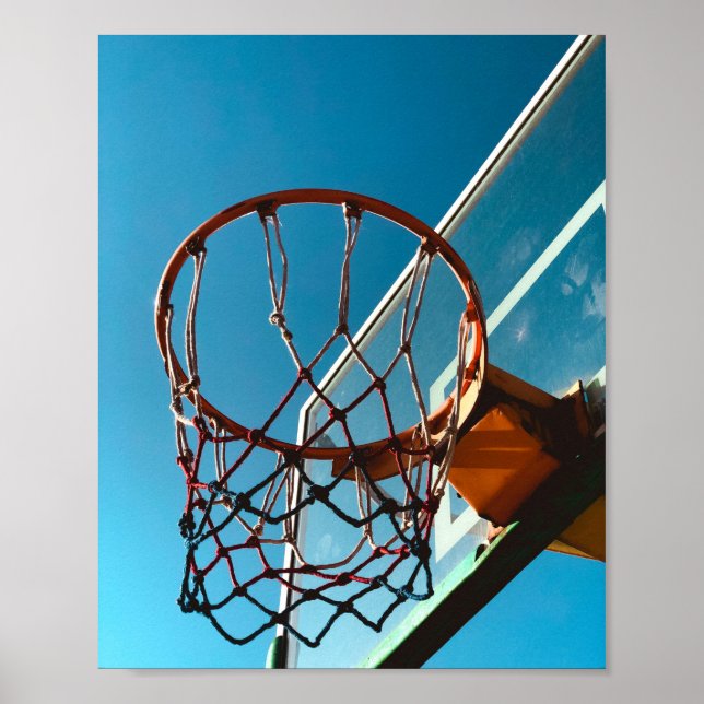 Poster Magnifique panier de basket (Devant)