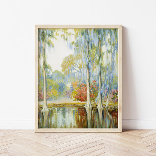 Poster Magnolia Gardens Alfred Hutty