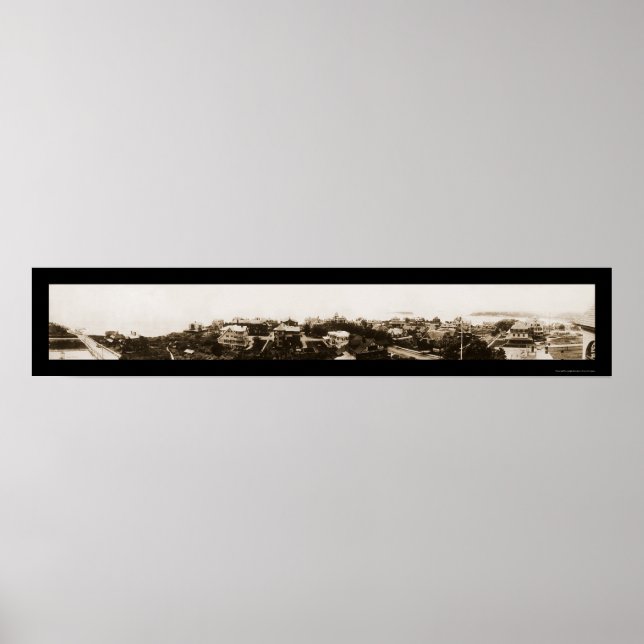 Poster Magnolia MA Oceanside Photo 1907 (Devant)