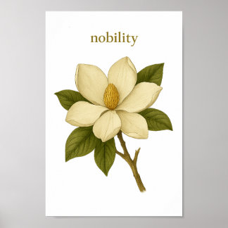 Poster Magnolia — Noblesse