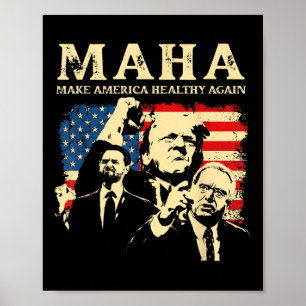 Poster Maha 2024 Funny Trump 45 Pro