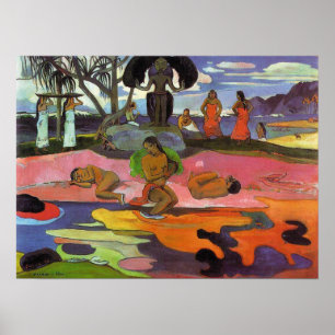 Poster 'Mahana No Atua' - Paul Gauguin Print