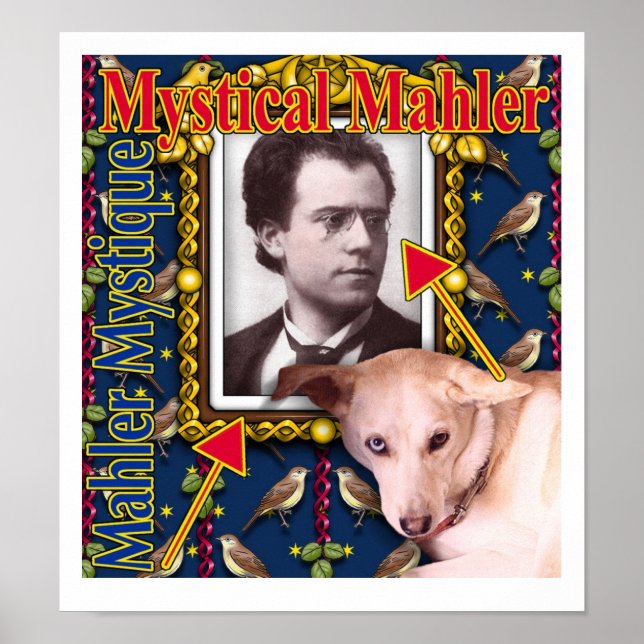 Poster Mahler mystique (Devant)