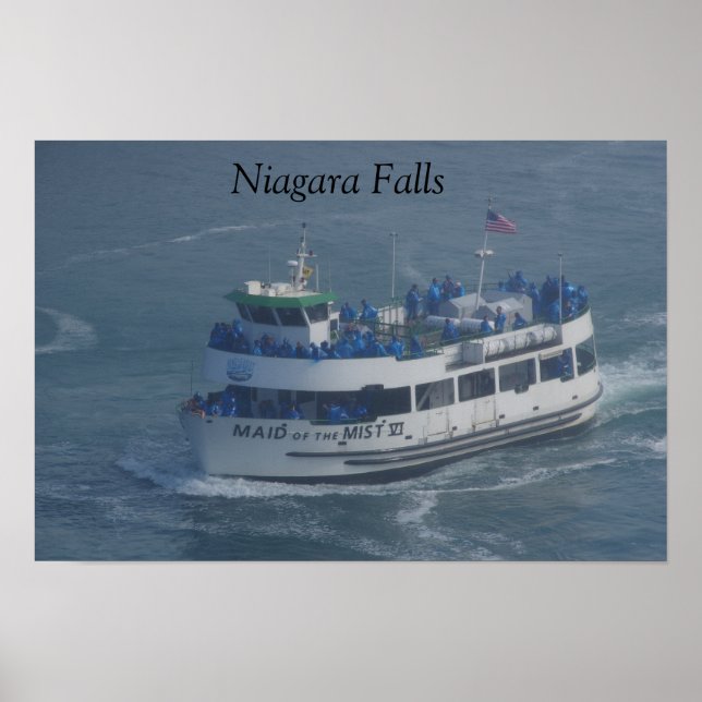 Poster Maid of the brout on the Niagara River (Devant)
