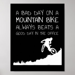 Poster Maillot de cyclisme VTT et T Shirt de vélo