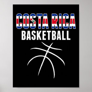 Poster Maillot de fans de Costa Rica Sketll - Sport costa