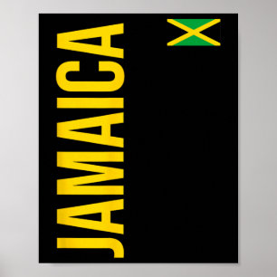 Poster Maillot de sport de football athlétique de drapeau