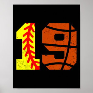 Poster Maillot Softll Sketll numéro 19 Drôle 19e Annivers