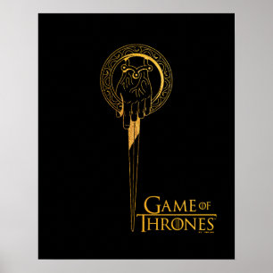 Poster Main de l'icône du roi