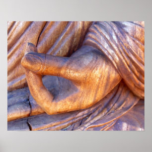 Poster Main du Bouddha