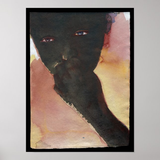 Poster Main foncée (Devant)