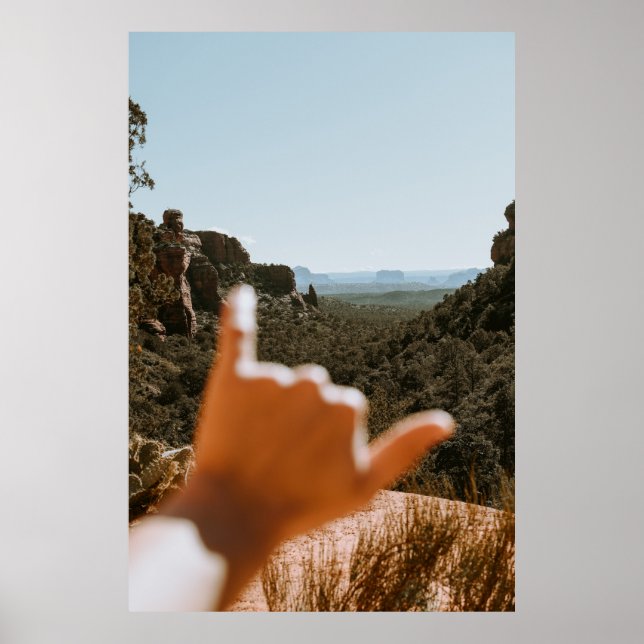 Poster Main humaine gauche (Devant)