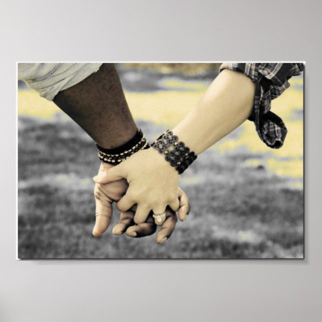 Poster Mains fiançailles (Devant)