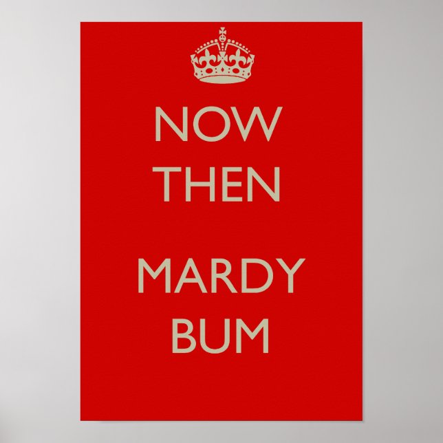 Poster Maintenant, Mardy Bum (Devant)