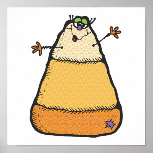 Poster maïs bonbon idiot