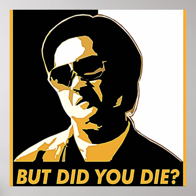Poster Mais Est-Ce Que Tu As Mouri (Devant)