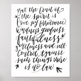 Poster Mais l'affiche Fruit of the Spirit