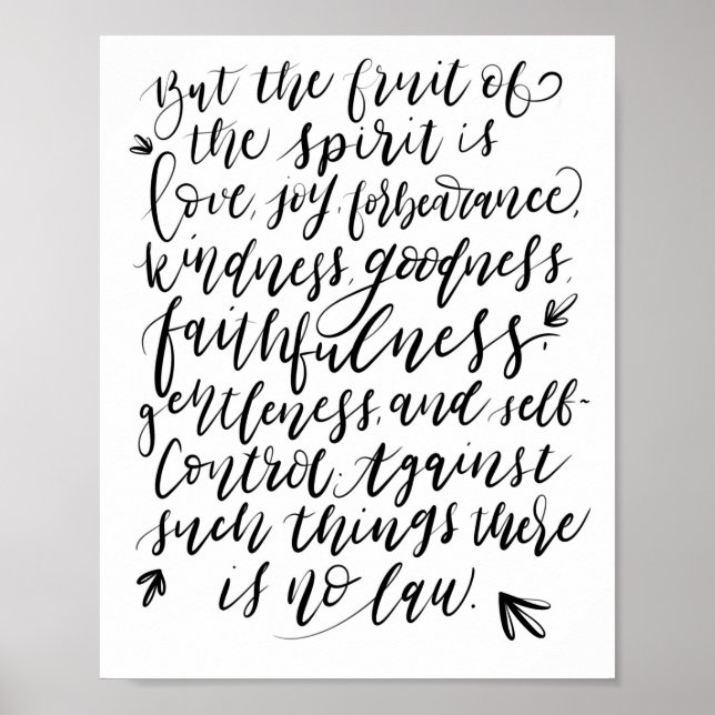 Poster Mais l'affiche Fruit of the Spirit (Devant)