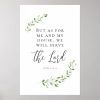 Mais pour moi et ma maison, nous servirons le Seig