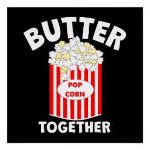 Poster Maïs soufflé de film ensemble BUTTER