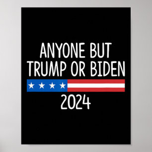 Poster Mais Trump Ou Biden 2024 -