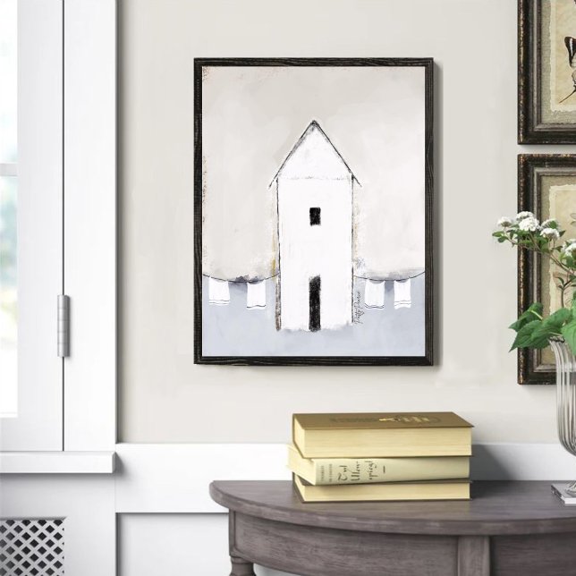 Poster Maison avec blanchisserie (Créateur téléchargé)