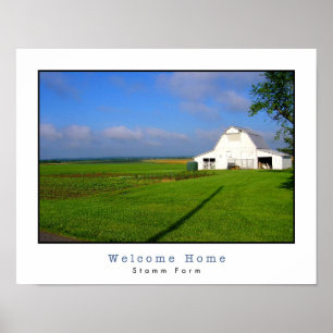 Poster Maison bienvenue 1