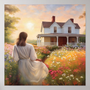 Poster Maison de campagne