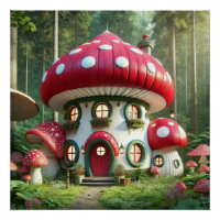 Maison de champignons enchanteresse - Conte d'orfè
