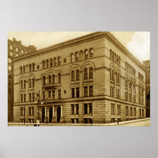 Poster Maison de la cour de comté