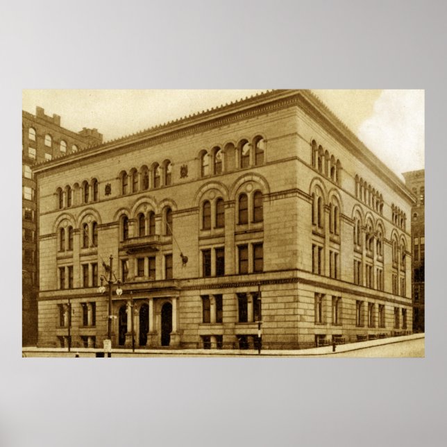 Poster Maison de la cour de comté (Devant)