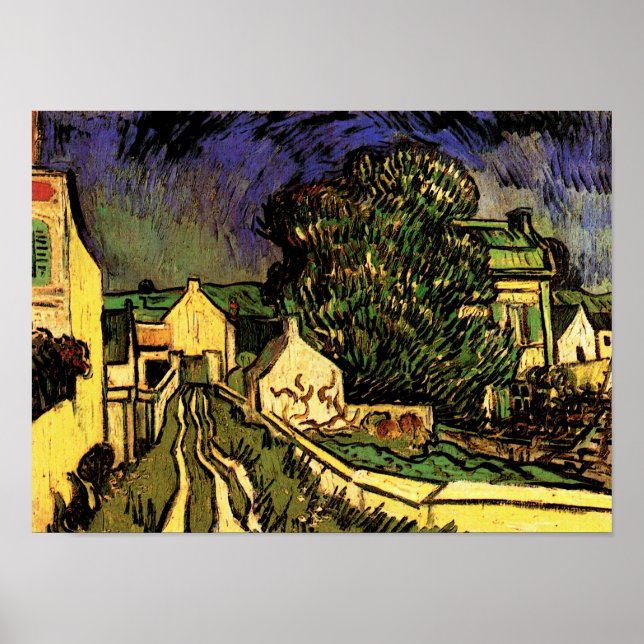 Poster Maison de Pere Pilon, Van Gogh Art (Devant)