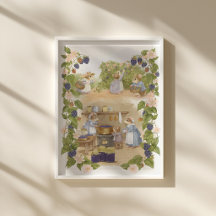 Maison de souris à la confiture de mûres Cottageco