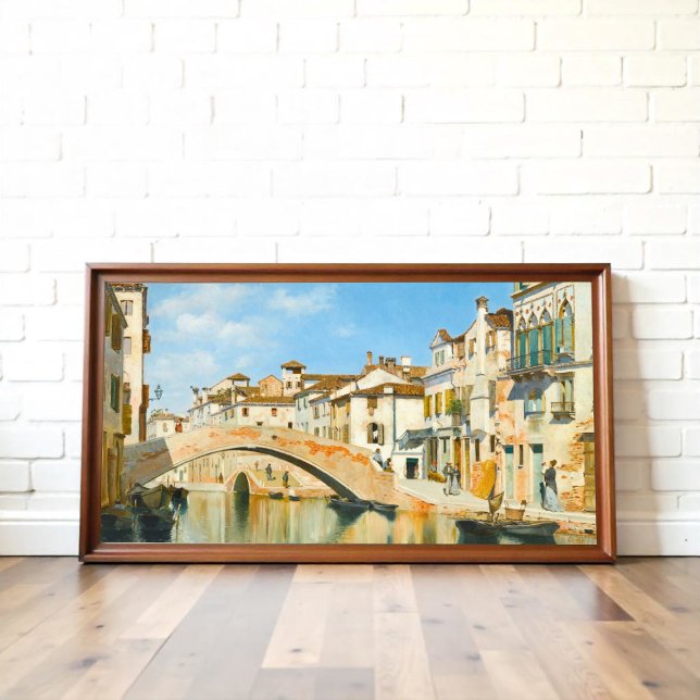 Poster Maison de Tintoretto, Venise (1874) (Créateur téléchargé)