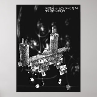 Poster Maison Des Cartes