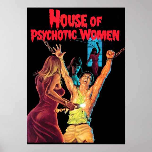 Poster Maison des femmes psychotiques (Devant)