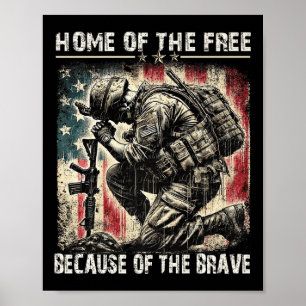 Poster Maison des libres grâce aux braves - Vétérans P